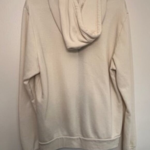 Aviator Nation Cream Hoodie with Rainbow Stripes - Picture 3 of 6